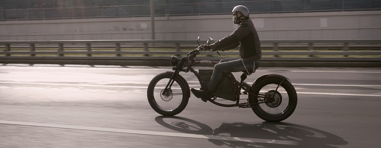 Megavel — больше, чем просто байк Нажмите здесь, чтобы узнать подробнее